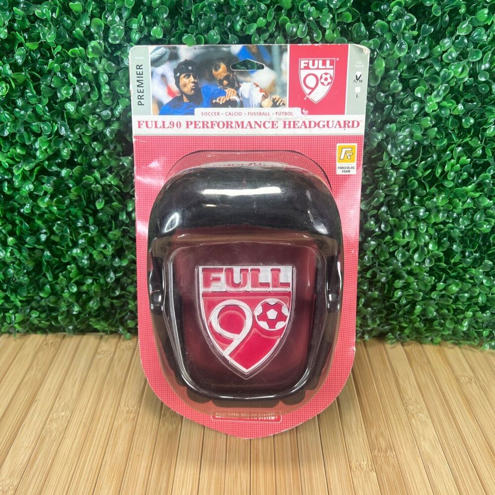 Soccer Full 90 Premier Performance Headguard Sz S/M Futbol Soccer FIFA 2004